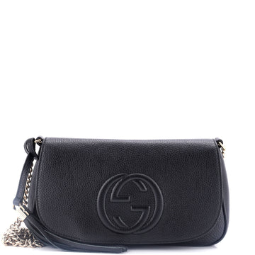 Gucci Soho Chain Crossbody Bag Leather Medium