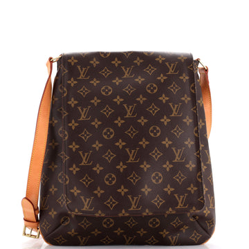 Louis Vuitton Musette Salsa Handbag Monogram Canvas GM