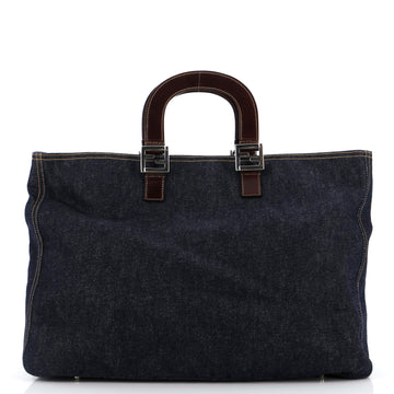Fendi Vintage Open Tote Denim Large