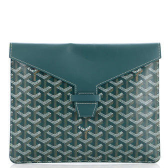 Goyard Camondo Horizontal Clutch II Coated Canvas MM