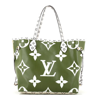 Louis Vuitton Neverfull NM Tote Limited Edition Colored Monogram Giant MM