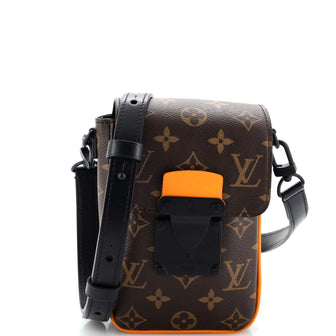 Louis Vuitton S Lock Messenger Bag Macassar Monogram Canvas