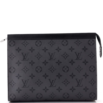 Louis Vuitton Pochette Voyage Monogram Eclipse Canvas MM
