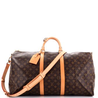 Louis Vuitton Keepall Bandouliere Bag Monogram Canvas 55