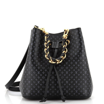 Louis Vuitton NeoNoe Handbag Nano Monogram Leather BB