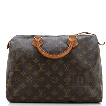 Louis Vuitton Speedy Handbag Monogram Canvas 30