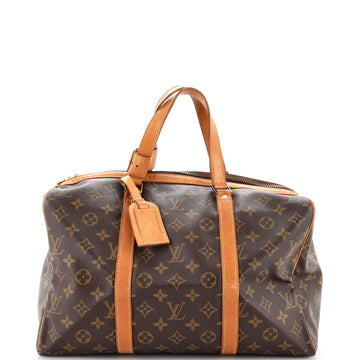 Louis Vuitton Sac Souple Handbag Monogram Canvas 35