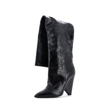Saint Laurent Women's Niki High Boots Leather