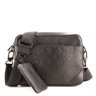 Louis Vuitton Duo Messenger Bag Monogram Shadow Leather