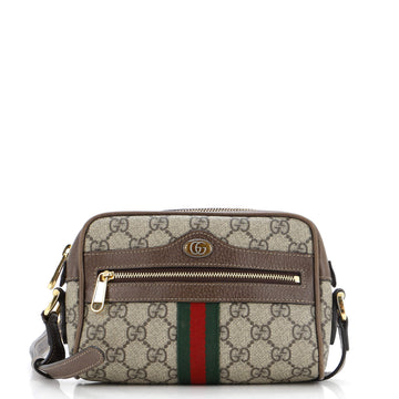 Gucci Ophidia Shoulder Bag GG Coated Canvas Mini