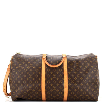 Louis Vuitton Keepall Bandouliere Bag Monogram Canvas 60