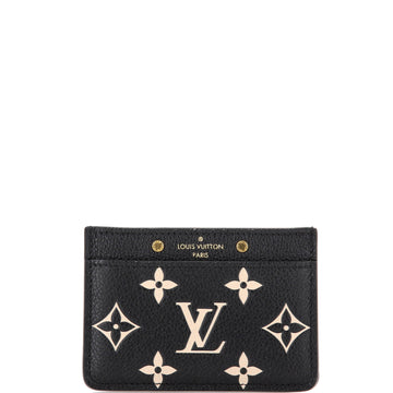 Louis Vuitton Card Holder Bicolor Monogram Empreinte Giant