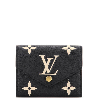 Louis Vuitton Victorine Wallet Bicolor Monogram Empreinte Giant