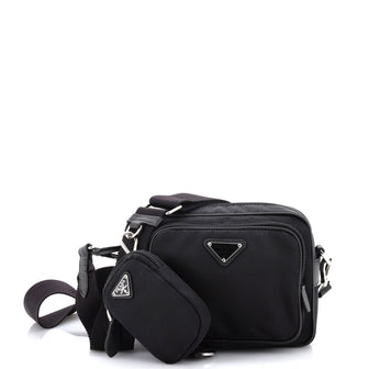 Prada Re-Edition 2005 Camera Bag Tessuto with Saffiano Leather Mini