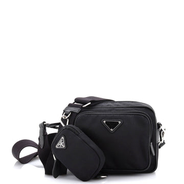 Prada Re-Edition 2005 Camera Bag Tessuto with Saffiano Leather Mini