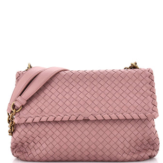 Bottega Veneta Olimpia Crossbody Bag Intrecciato Nappa Medium