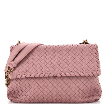 Bottega Veneta Olimpia Crossbody Bag Intrecciato Nappa Medium