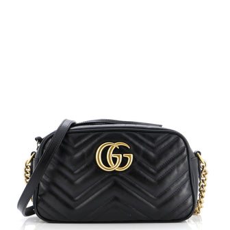 Gucci GG Marmont Shoulder Bag Matelasse Leather Small
