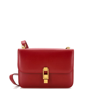 Saint Laurent Carre Satchel Leather Medium