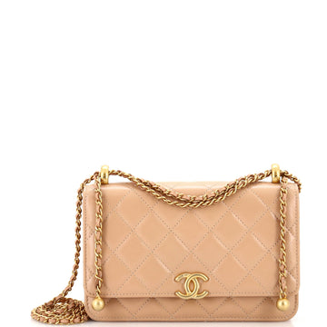 Chanel Perfect Fit Wallet on Chain Quilted Calfskin