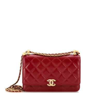Chanel Perfect Fit Wallet on Chain Quilted Calfskin