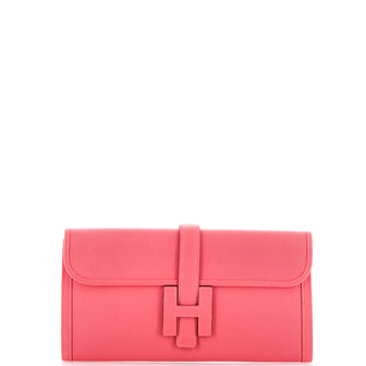 Hermes Jige Elan Clutch Epsom 29