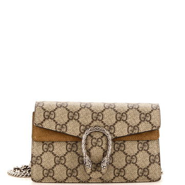 Gucci Dionysus Bag GG Coated Canvas Super Mini
