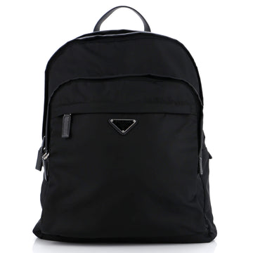 Prada Front Pocket Zip Backpack Re-Nylon