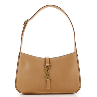 Saint Laurent Le 5 a 7 Hobo Leather Small