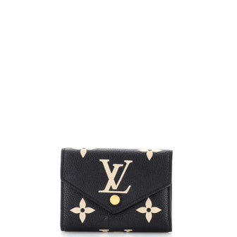 Louis Vuitton Victorine Wallet Bicolor Monogram Empreinte Giant