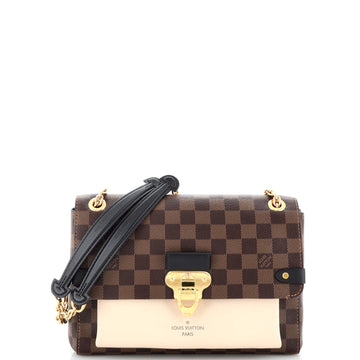 Louis Vuitton Vavin Handbag Damier with Leather PM