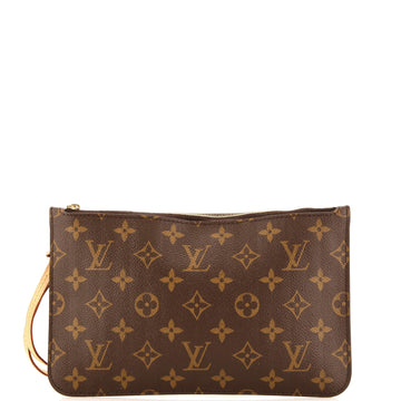 Louis Vuitton Neverfull Pochette Monogram Canvas Large