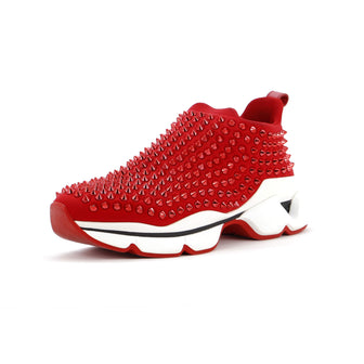 Christian Louboutin Women's Spike Sock Sneakers Spiked Neoprene