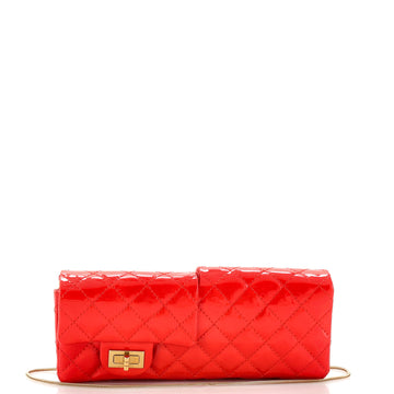 Chanel Reissue Reversible Clutch Quilted Patent