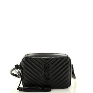 Saint Laurent Lou Camera Bag Matelasse Chevron Leather Small