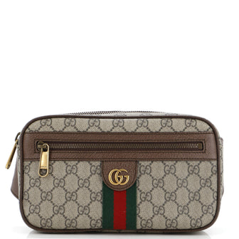 Gucci Ophidia Belt Bag GG Coated Canvas Medium