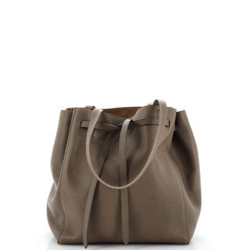 Celine Phantom Tie Cabas Tote Leather Small