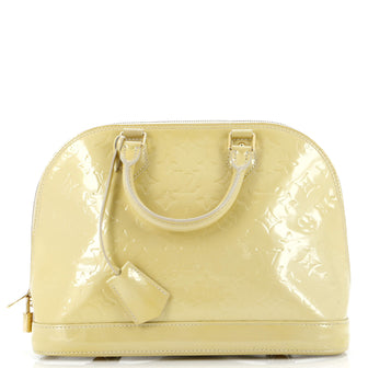 Louis Vuitton Alma Handbag Monogram Vernis PM
