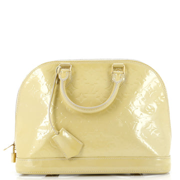 Louis Vuitton Alma Handbag Monogram Vernis PM