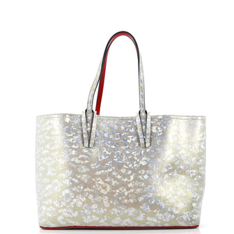 Christian Louboutin Cabata East West Tote Printed Leather Small