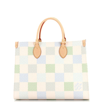 Louis Vuitton OnTheGo Tote Limited Edition Damierlicious Giant MM