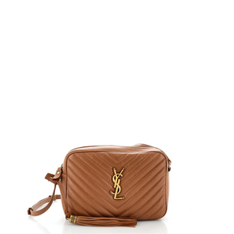 Saint Laurent Lou Camera Bag Matelasse Chevron Leather Small