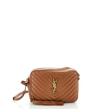 Saint Laurent Lou Camera Bag Matelasse Chevron Leather Small