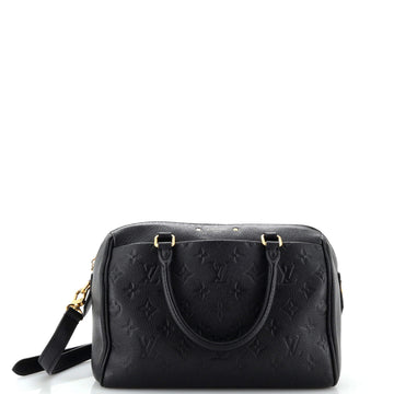 Louis Vuitton Speedy Bandouliere NM Bag Monogram Empreinte Leather 25