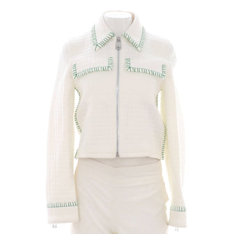 Bottega Veneta Women's Zip Up Jacket Quilted Polyamide Blend