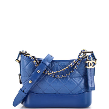 Chanel Gabrielle Hobo Quilted Aged Calfskin Small