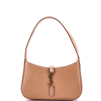 Saint Laurent Le 5 a 7 Hobo Leather Mini