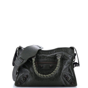 Balenciaga City Classic Studs Bag Leather Small