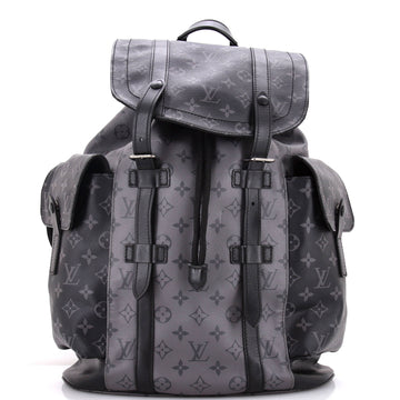 Louis Vuitton Christopher Backpack Reverse Monogram Eclipse Canvas PM