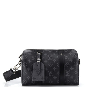 Louis Vuitton City Keepall Bag Monogram Eclipse Canvas